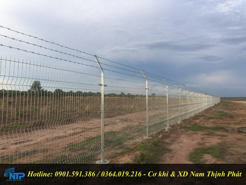 Lưới hàng rào khu công nghiệp