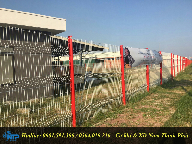 Lưới hàng rào bảo vệ nhà máy