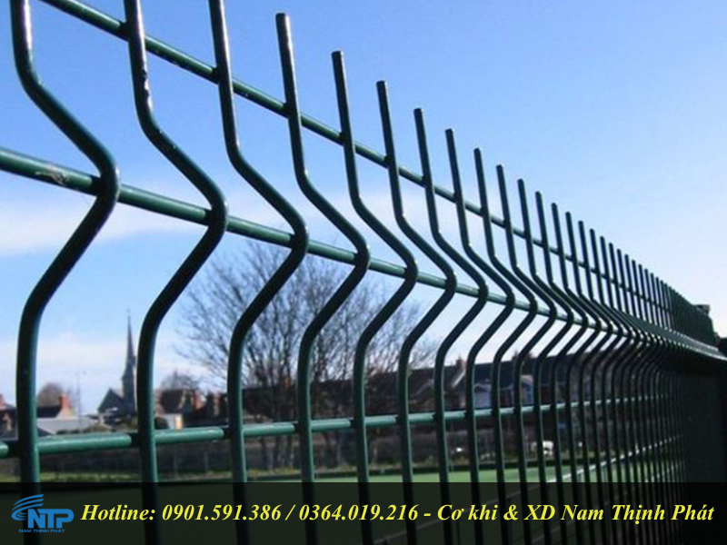 Hàng rào lưới thép chấn sóng