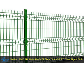 Hàng rào lưới sơn tĩnh điện