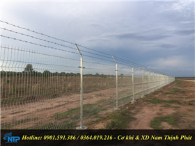 Lưới hàng rào khu công nghiệp