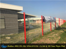 Lưới hàng rào bảo vệ nhà máy